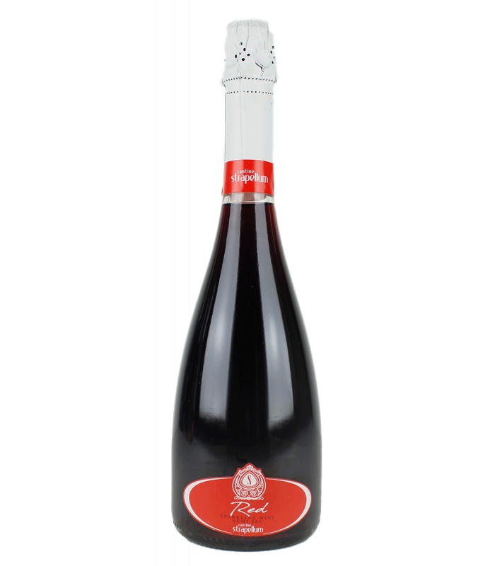 Sparkling Wine Red Demi Sec Cellars Strapellum Oltrevino.it