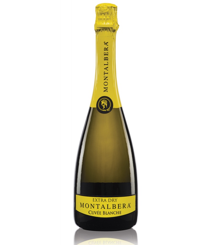 Sparkling wine Cuvée Blanche Extra dry Montalbera x 6 Oltrevino.it